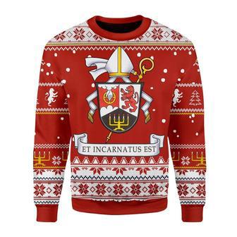 Order Of Saint Benedict Christmas Sweater | Favorety