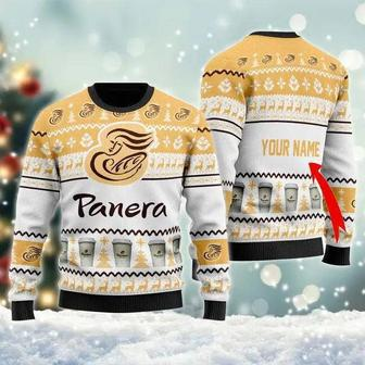 Panera Bread Personalized Ugly Christmas Sweater, Jumpers | Favorety