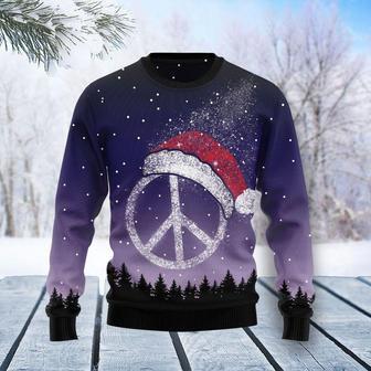 Peace Hippie Ugly Christmas Sweater | Favorety CA