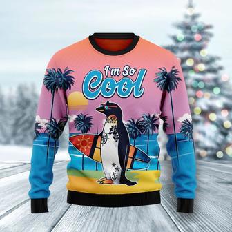 Penguin Im So Cool Ugly Christmas Sweater | Favorety DE