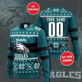 Philadelphia Eagles Ugly Christmas Sweater, Jumpers | Favorety CA