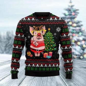 Pig Gorgeous Reindeer Ugly Christmas Sweater | Favorety UK