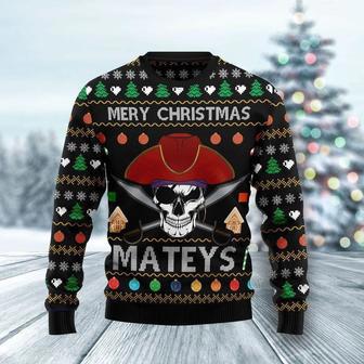 Pirate Skull Ugly Christmas Sweater | Favorety CA