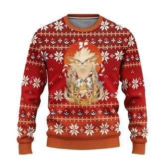 Pokemon Anime Arcanine 60 Ugly Sweater | Favorety