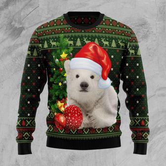 Polar Bear Cute Christmas Ugly Christmas Sweater | Favorety AU