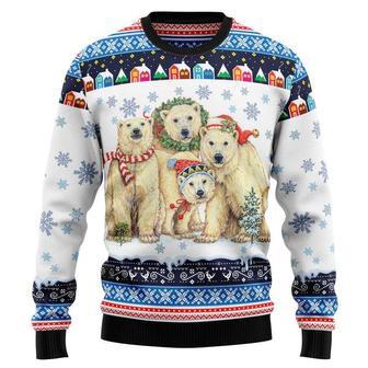 Polar Bears Christmas Ugly Christmas Sweater | Favorety CA