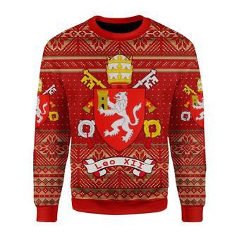 Pope Leo XII Coat of Arms Christmas Sweater | Favorety DE