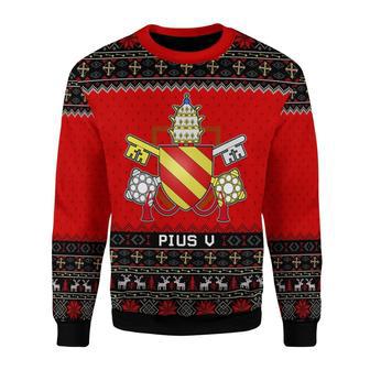 Pope Pius V Christmas Sweater | Favorety UK