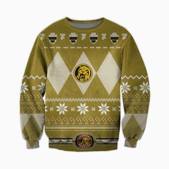 Power Rangers Film Knitting Pattern Print Ugly Christmas Sweater | Favorety AU