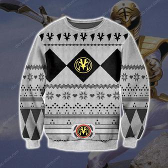 Power Rangers Knitting Pattern Print Ugly Christmas Sweater | Favorety UK