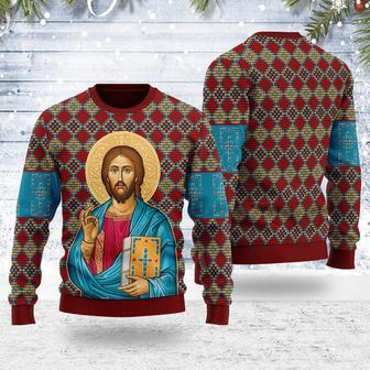 Prayer in the Garden Artwork Christmas Sweater | Favorety DE