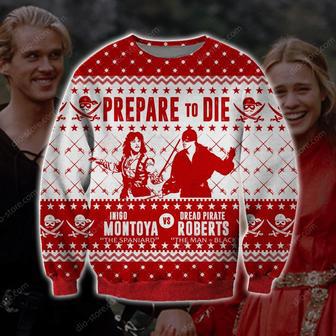 Princess Bride Funny Knitting Pattern Print Ugly Christmas Sweater | Favorety UK