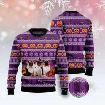 Pug Lover Halloween Ugly Sweater | Favorety DE