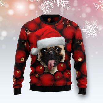 Pug Ornament Ugly Christmas Sweater | Favorety CA