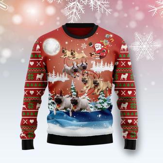 Pug Reindeer Ugly Christmas Sweater | Favorety DE