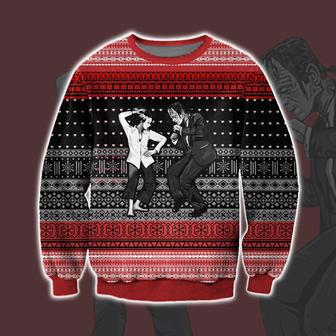 Pulp Frankenstein Print Ugly Christmas Sweater | Favorety AU