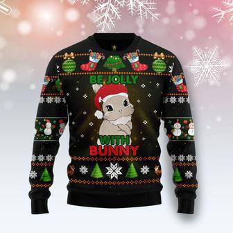 Rabbit Be Jolly Ugly Christmas Sweater | Favorety DE