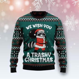 Raccoon Trashy Ugly Christmas Sweater | Favorety