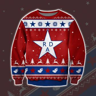 Rad Game Knitting Pattern Print Ugly Christmas Sweater | Favorety