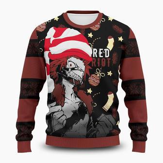 Red Riot Kirishima Ugly Christmas Sweater | Favorety CA