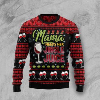 Red Wine Mama Ugly Christmas Sweater | Favorety CA