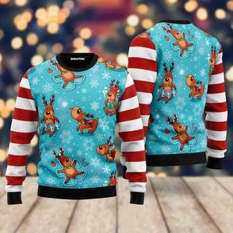 Reindeer Cute Ugly Christmas Sweater For Men & Women | Favorety AU