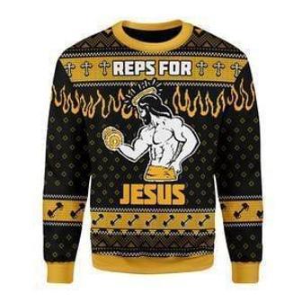 Reps For Jesus Ugly Christmas Sweater | Favorety DE