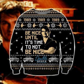 Road House Knitting Pattern Print Ugly Christmas Sweater | Favorety UK