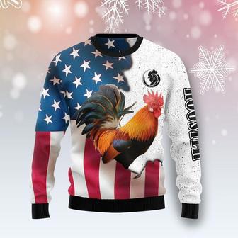 Rooster Ugly Christmas Sweater | Favorety AU