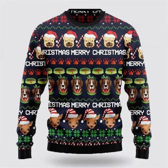 Rottweiler Christmas Dog Ugly Sweaters – Gifts For Dog Lover | Favorety UK