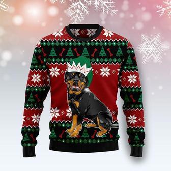 Rottweiler Cute Ugly Christmas Sweater | Favorety CA