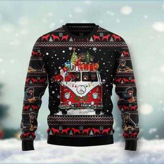 Rottweiler I Love Xmas Ugly Christmas Sweater | Favorety UK