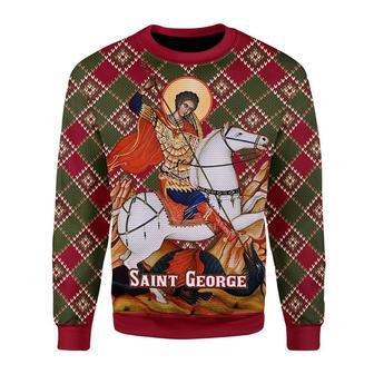 Saint George Christmas Sweater | Favorety AU