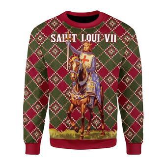 Saint Loui VII Christmas Sweater | Favorety CA