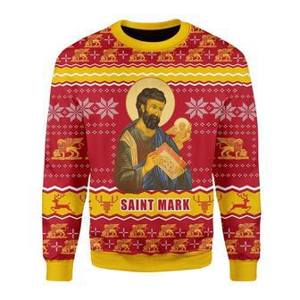 Saint Mark The Evangelist Christmas Sweater | Favorety CA