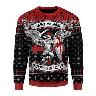 Saint Michael Christmas Sweater | Favorety UK