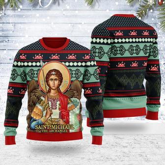 Saint Michael The Archangel Christmas Sweater | Favorety AU