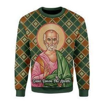 Saint Simon The Zealot Ugly Christmas Sweater | Favorety UK