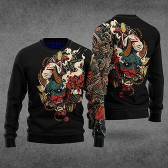 Samurai Tattoo Ugly Christmas Sweater | Favorety AU