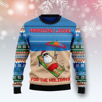 Santa Claus Holiday Ugly Christmas Sweater | Favorety