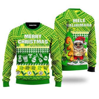 Santa Claus Mele Kalikimaka Ugly Christmas Sweater, Jumper – Gift For Christmas | Favorety AU