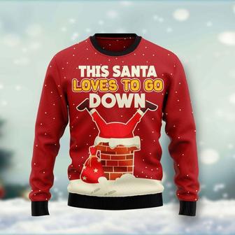 Santa Clause Ugly Christmas Sweater | Favorety