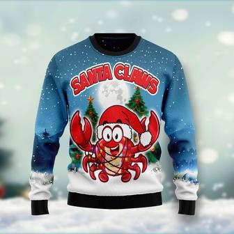 Santa Claws Crabs Ugly Christmas Sweater | Favorety AU