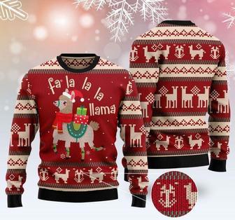 Santa Fa La La La Ilama Ugly Christmas Sweater | Favorety DE