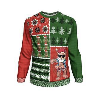 Santa Make Me Happy Ugly Christmas Sweater | Favorety CA