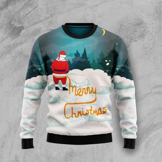 Santa Merry Christmas Ugly Christmas Sweater | Favorety CA