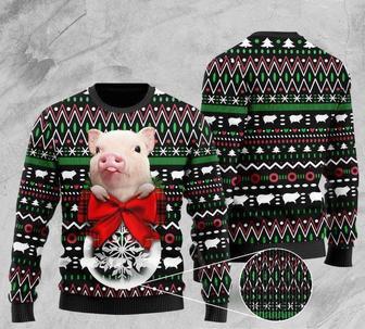 Santa Pig Ugly Christmas Sweater | Favorety AU