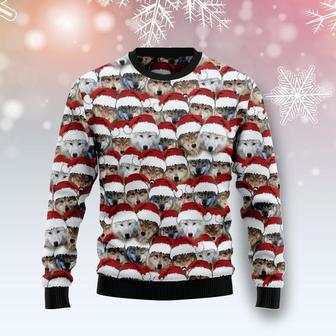 Santa Wolf Ugly Christmas Sweater | Favorety