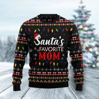 Santas Favorite Mom Ugly Christmas Sweater | Favorety CA