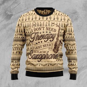 Saxophone Lover Ugly Christmas Sweater | Favorety AU